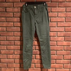 Aeropostale Olive Green HighWaisted Skinny Jegging